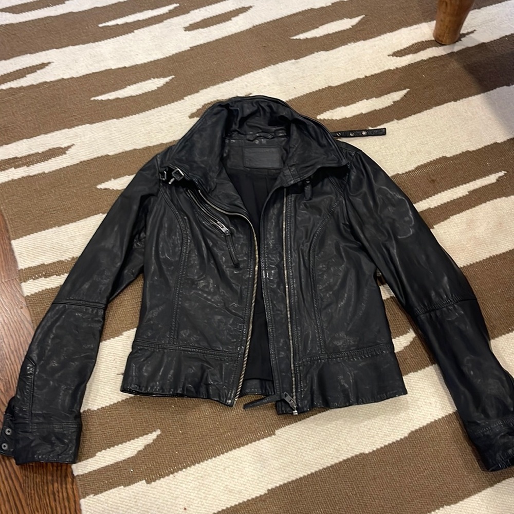 All Saints Moto Leather Jacket